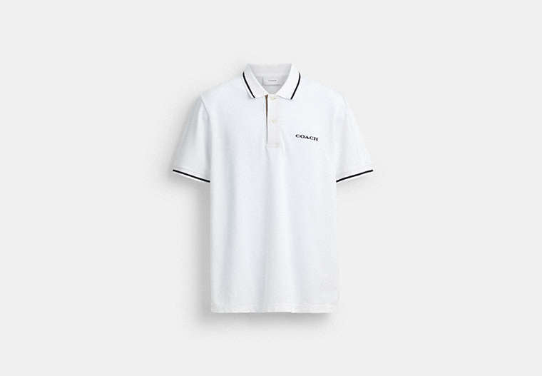 Signature Trim Polo In Organic Cotton