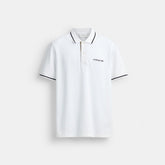 Signature Trim Polo In Regenerative Cotton