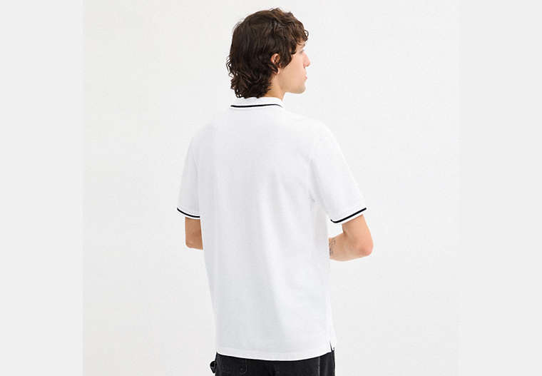 Signature Trim Polo In Organic Cotton