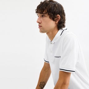 Signature Trim Polo In Regenerative Cotton