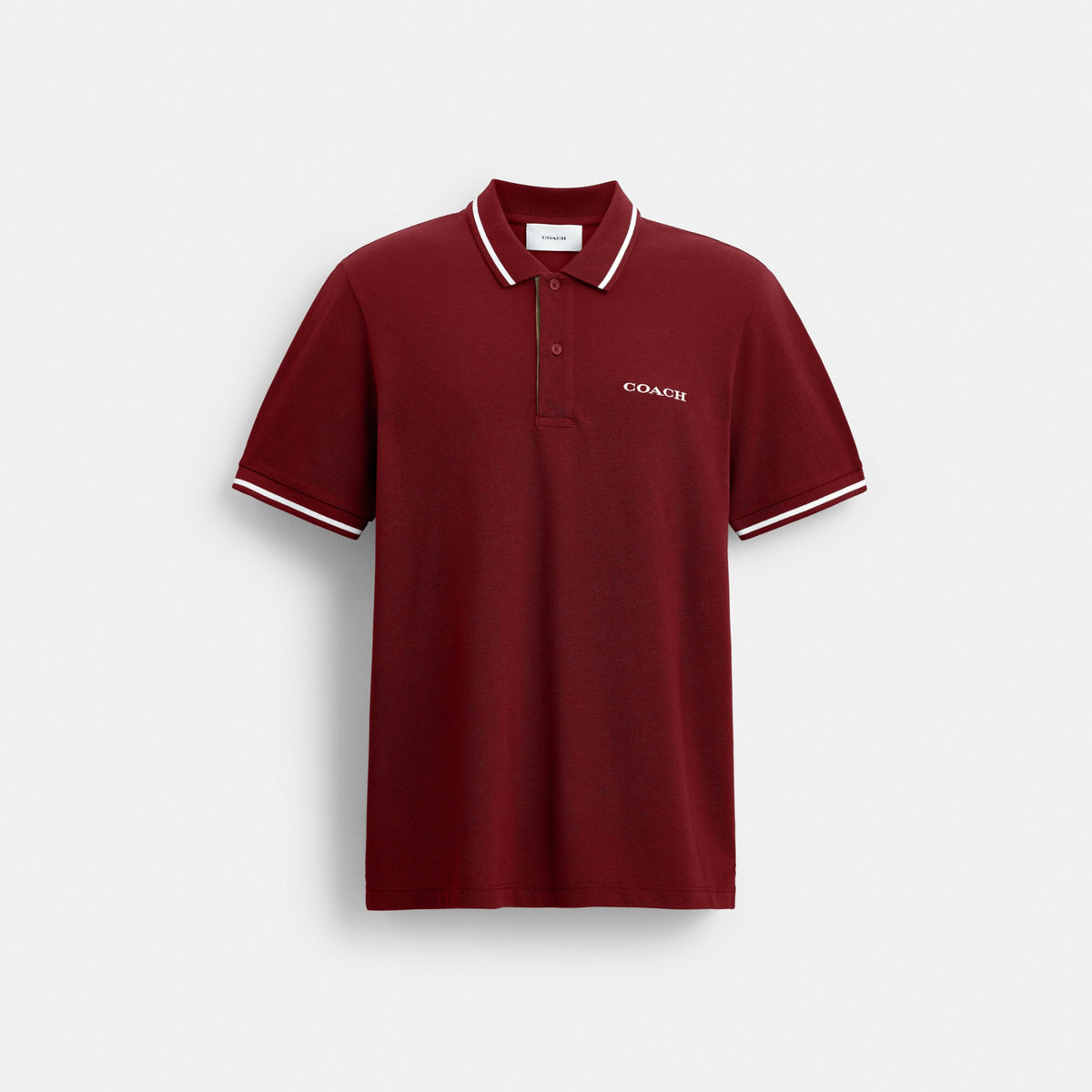 Signature Trim Polo In Organic Cotton