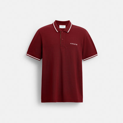 Signature Trim Polo In Organic Cotton