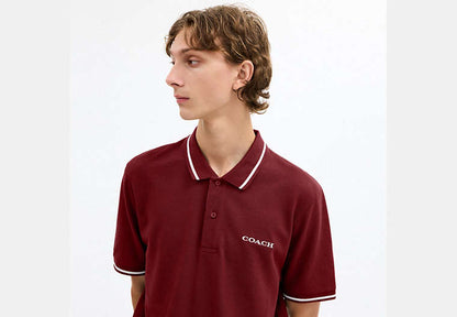 Signature Trim Polo In Organic Cotton
