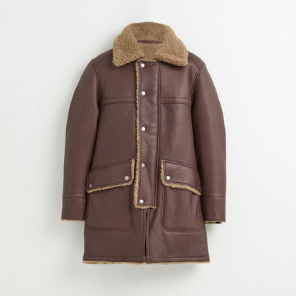 Restored Reversible Shearling Coat