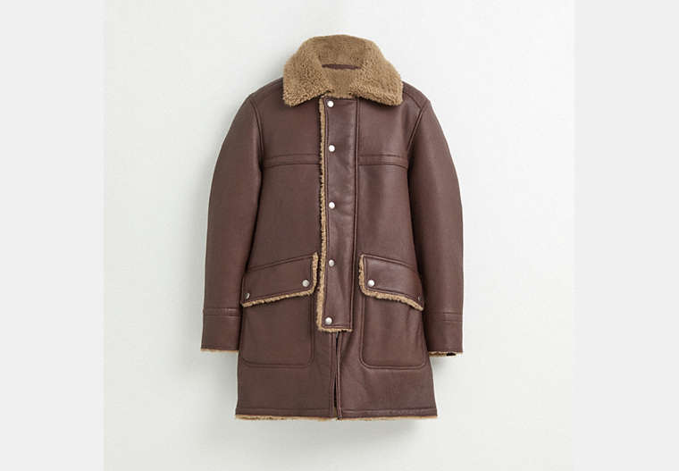 Restored Reversible Shearling Coat