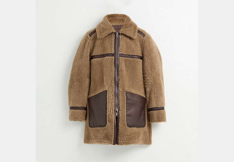 Restored Reversible Shearling Coat