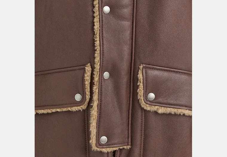 Restored Reversible Shearling Coat