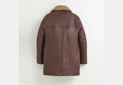 Restored Reversible Shearling Coat