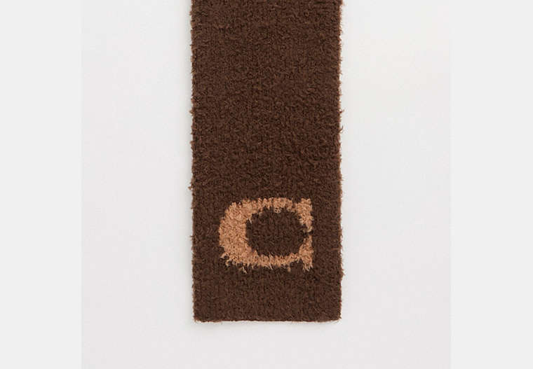 Restored Sherpa Knit Scarf