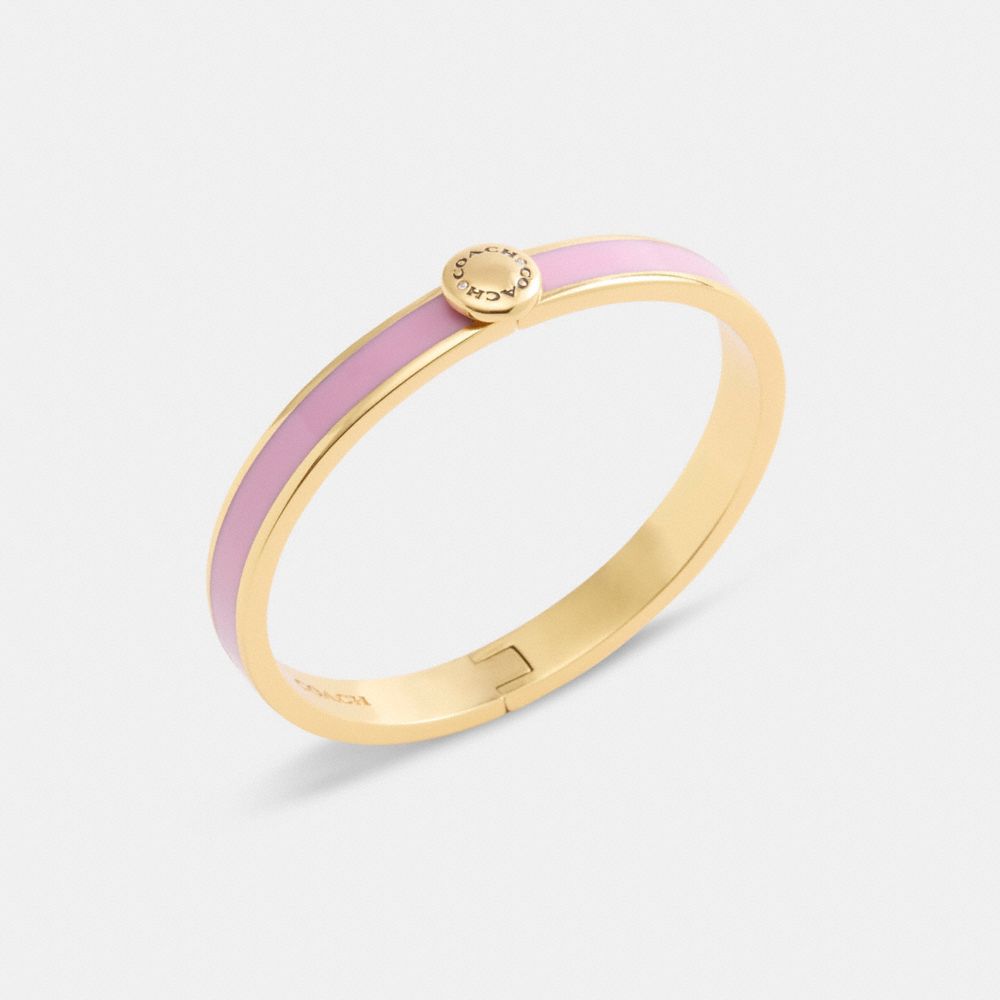 Coach Rivet Enamel Hinged Bangle