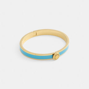 Coach Rivet Enamel Hinged Bangle