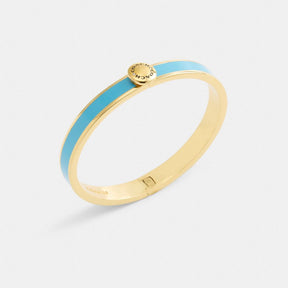 Coach Rivet Enamel Hinged Bangle