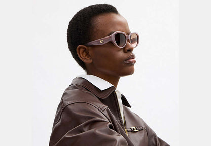 C Hardware Geometric Sunglasses