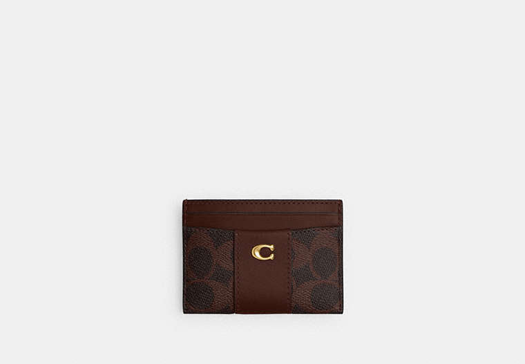 Essential Card Case In Signature Canvas