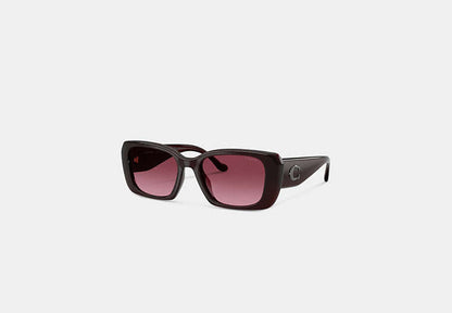 Maxi Sculpted C Oversized Rectangle Sunglasses