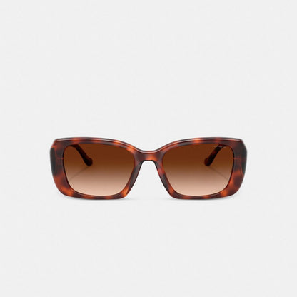 Maxi Sculpted C Oversized Rectangle Sunglasses