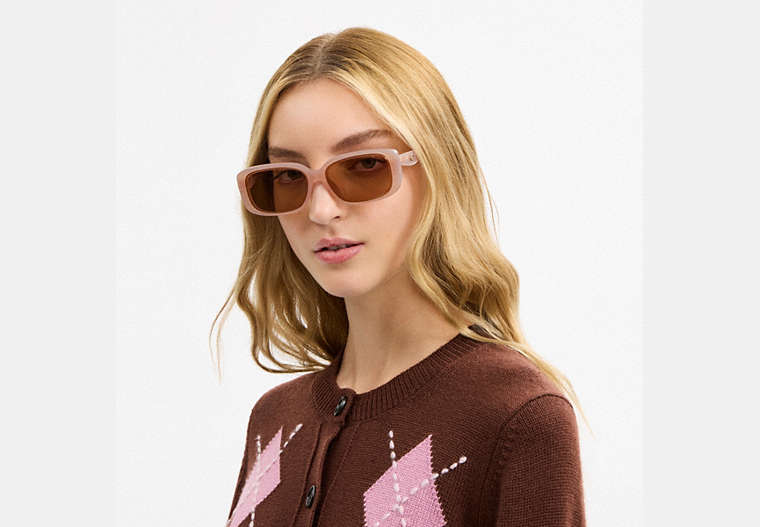Quilted Rectangle Sunglasses