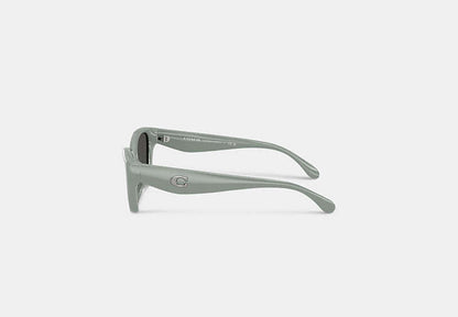 C Hardware Square Cat Eye Sunglasses