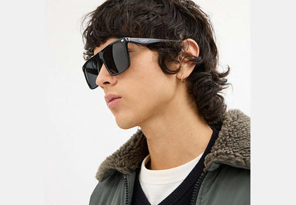 Flat Top Square Sunglasses