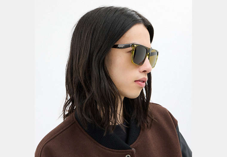 Flat Top Square Sunglasses