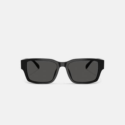 Maxi Sculpted C Narrow Square Sunglasses