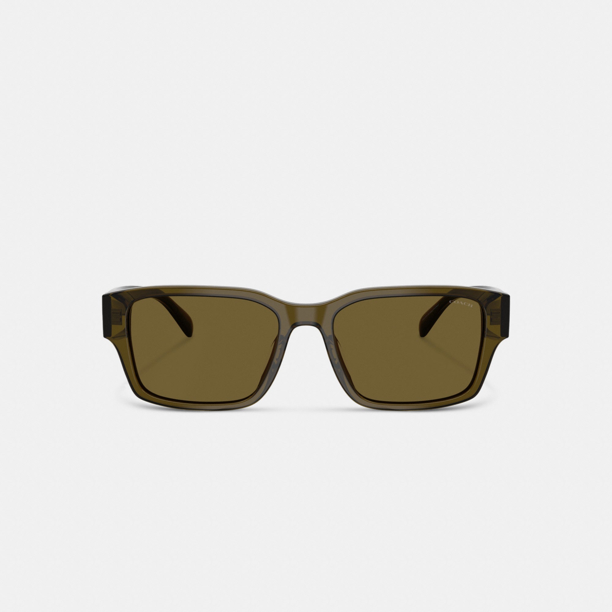 Maxi Sculpted C Narrow Square Sunglasses