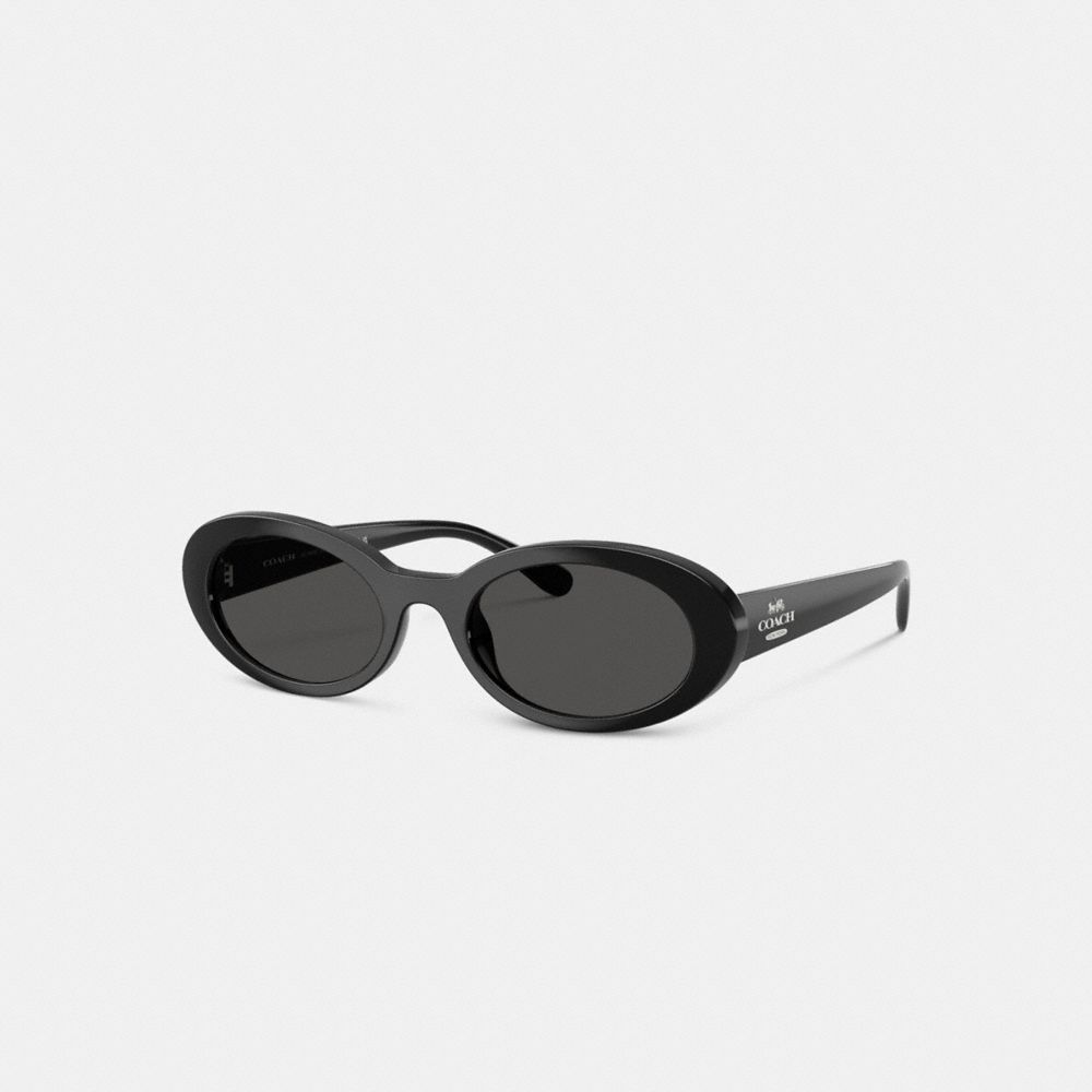 Narrow Oval Sunglasses