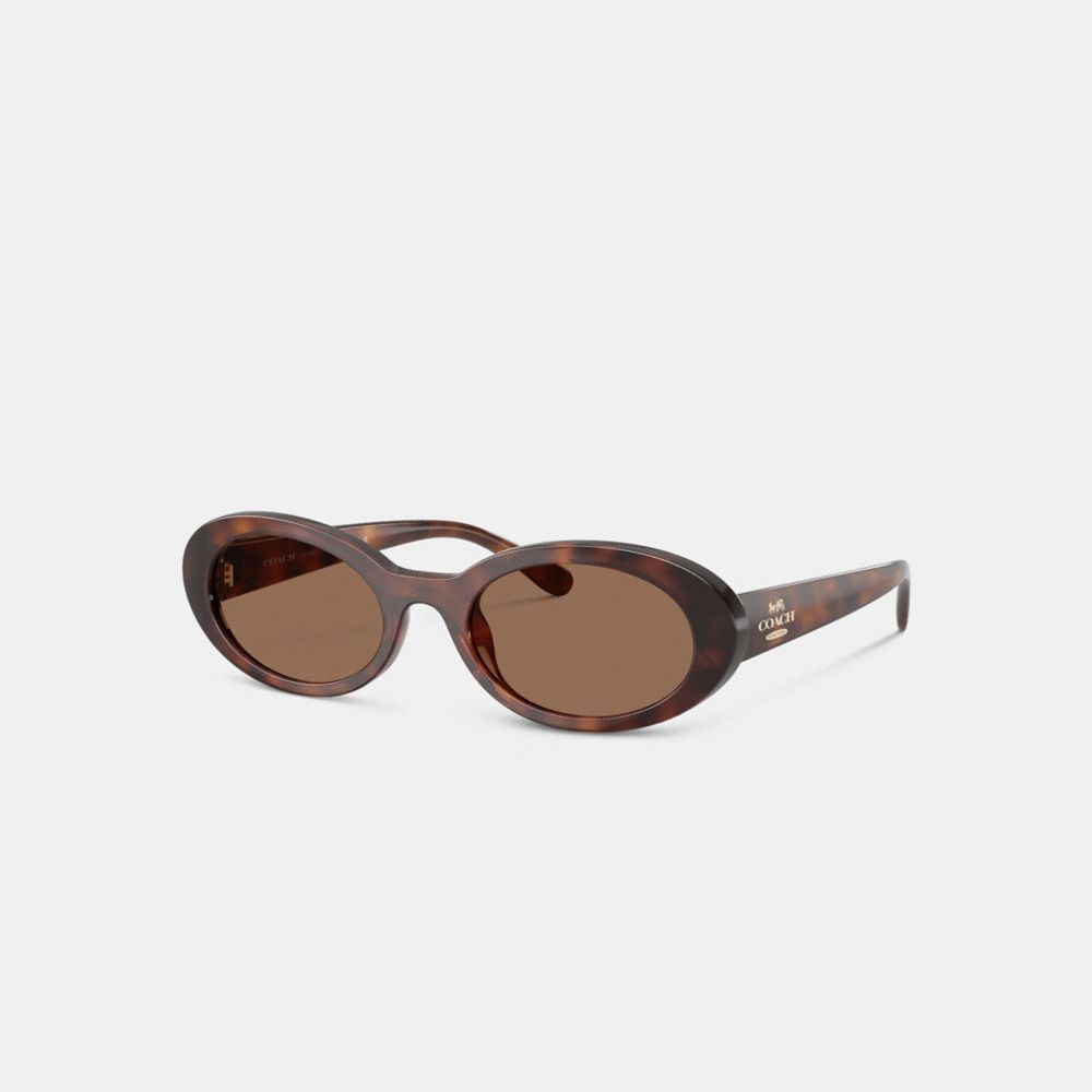 Narrow Oval Sunglasses