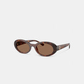 Narrow Oval Sunglasses