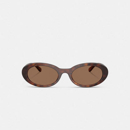 Narrow Oval Sunglasses