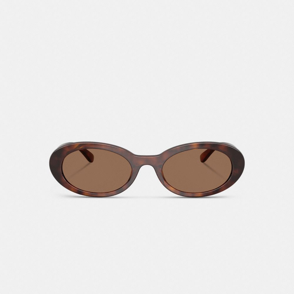 Narrow Oval Sunglasses
