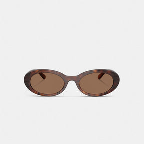 Narrow Oval Sunglasses