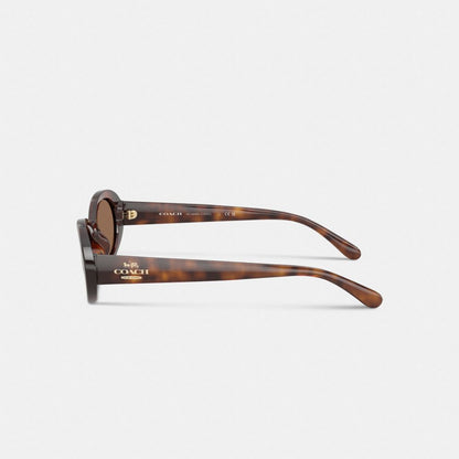 Narrow Oval Sunglasses