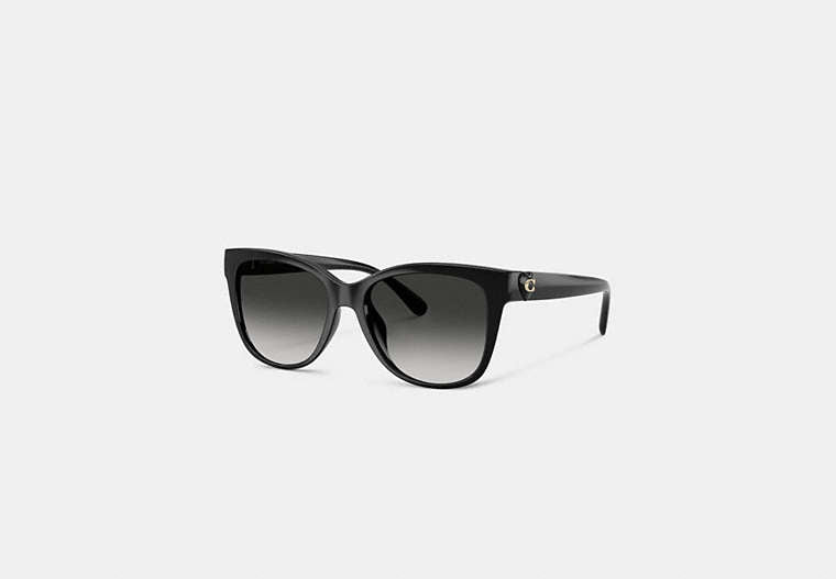 Signature Heart Oversized Square Sunglasses