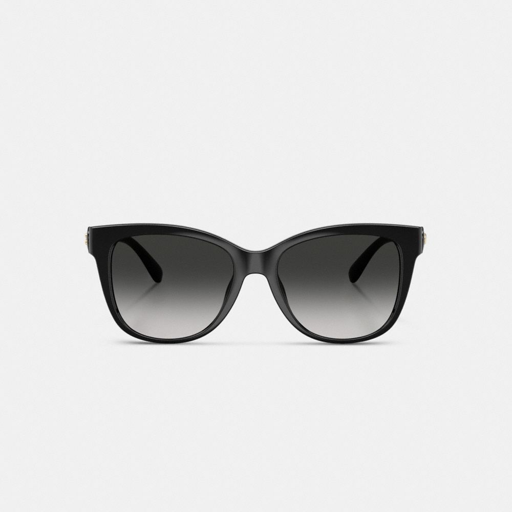 Signature Heart Oversized Square Sunglasses