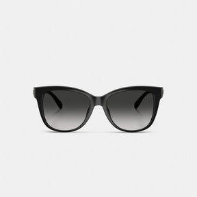 Signature Heart Oversized Square Sunglasses