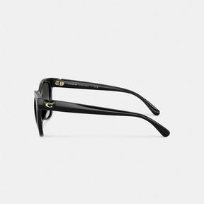 Signature Heart Oversized Square Sunglasses