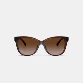 Signature Heart Oversized Square Sunglasses