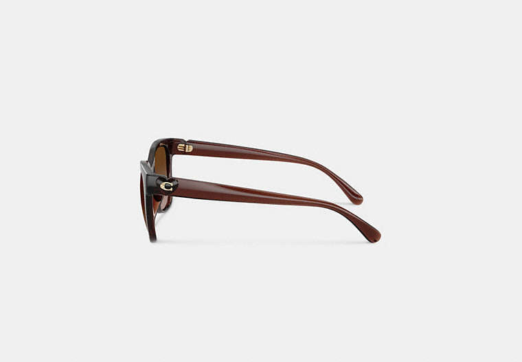Signature Heart Oversized Square Sunglasses