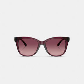 Signature Heart Oversized Square Sunglasses