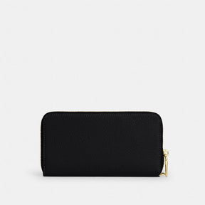 Long Zip Around Wallet With Detachable Card Case
