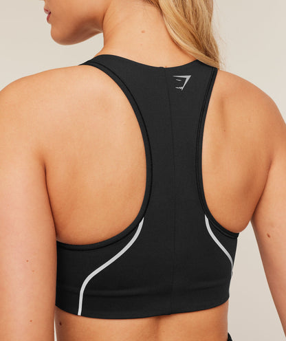 Gymshark Running Sports Bra - Black