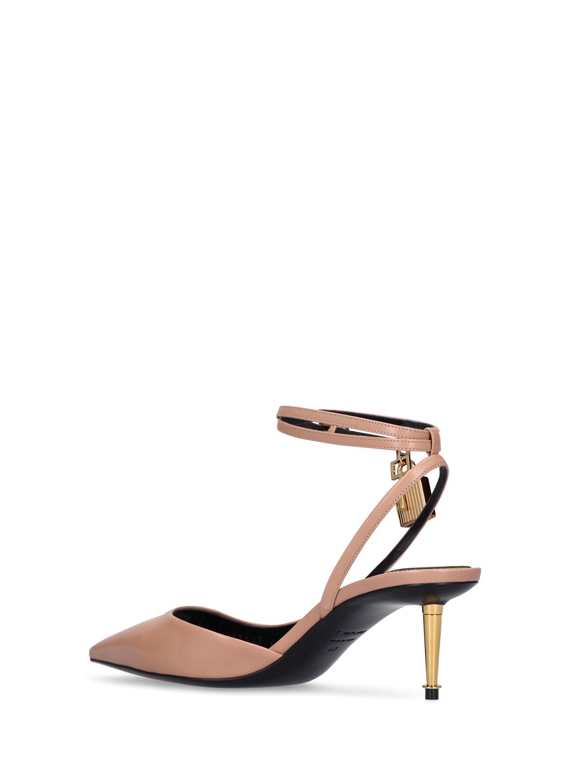 Tom Ford Tom Ford 55mm Kitten heel slingback pumps - Size: UK 3 Heels | Shop From The Mirage
