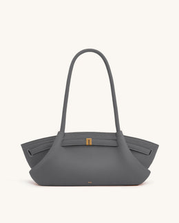 Hana Wide Tote Bag - Ginger Yellow