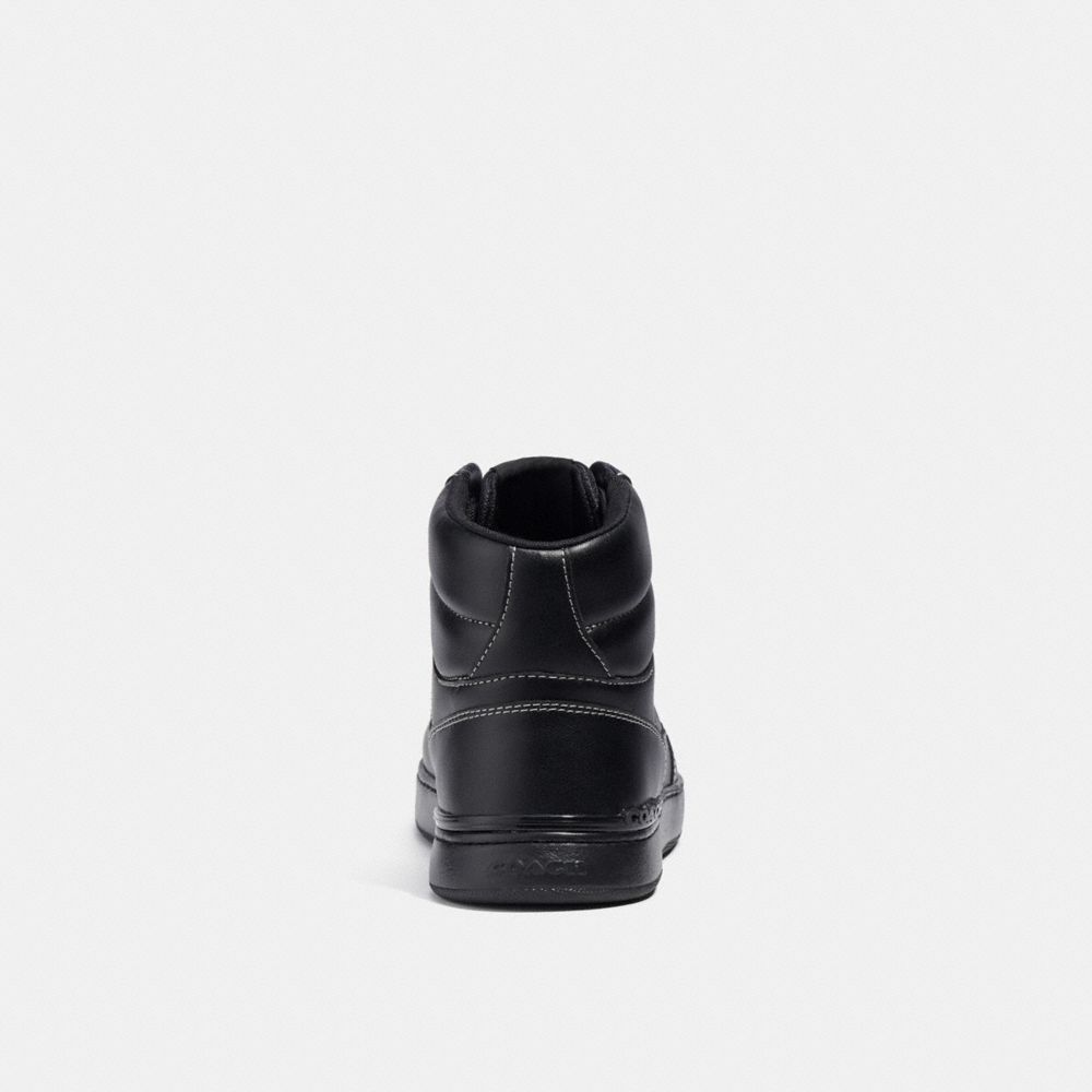Clip Court High Top Sneaker In Signature Canvas