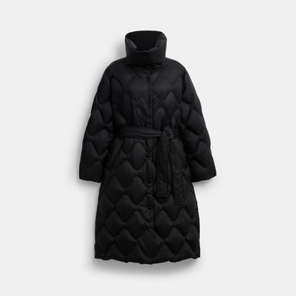 Quilted Long Puffer