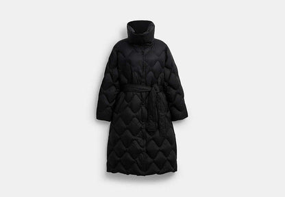 Quilted Long Puffer