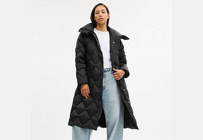 Quilted Long Puffer
