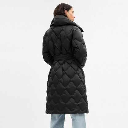 Quilted Long Puffer