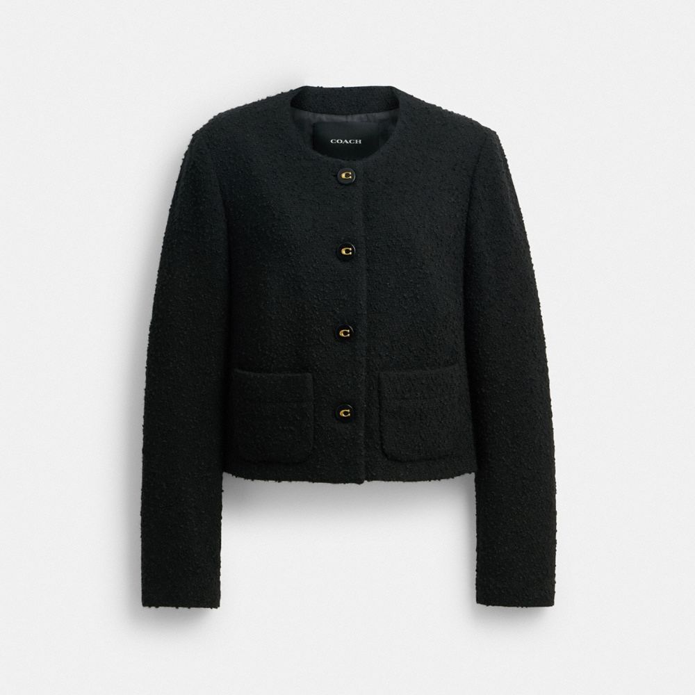Boucle Cardigan Jacket